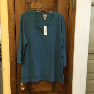 CHICO’S TUNIC, NWT, SIZE 2